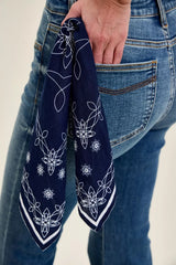 Judy Blue Mid Rise Jaqueline Flare with Triple Needle Back Pkts and Bandana Loop