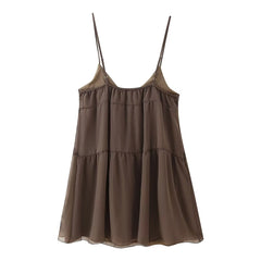 Women Clothing Beaded Sequined Embroidered Suspender Dress