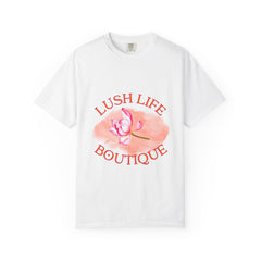 Lush Life Boutique Floral Logo T-Shirt
