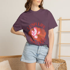 Lush Life Boutique Floral Logo T-Shirt