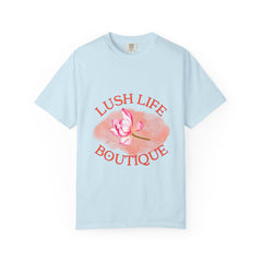 Lush Life Boutique Floral Logo T-Shirt
