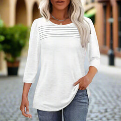 Women's 3-Pack 3 4 Sleeve Tunic Tops