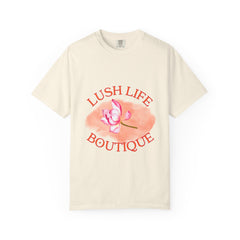 Lush Life Boutique Floral Logo T-Shirt