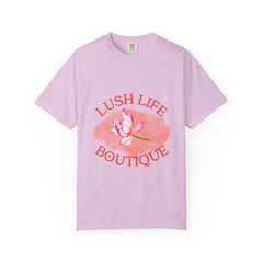Lush Life Boutique Floral Logo T-Shirt