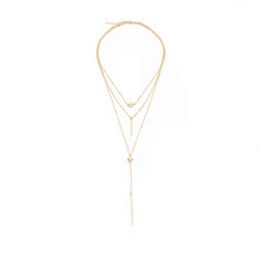 Women Layered Choker Necklace Jewelry