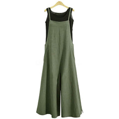 Women's Casual Loose Long Wide Leg Jumpsuits