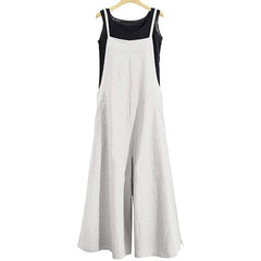 Women's Casual Loose Long Wide Leg Jumpsuits